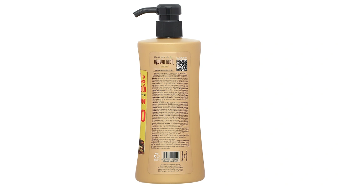 Dầu gội dược liệu Nguyên Xuân bồng bềnh hương hoa chai 350ml - 29